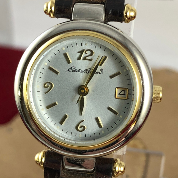 Vintage Eddie Bauer Watch with Rare T-Bar Strap